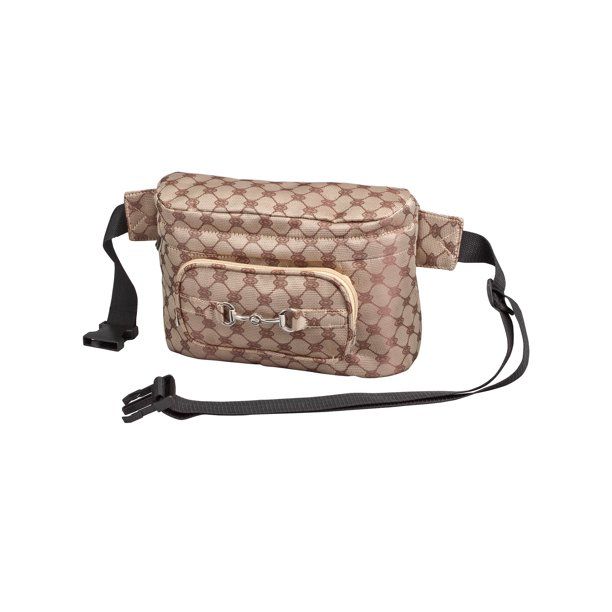 The Fashion Pack, Fanny Pack with Multiple Zipper Pockets and Adjustable Waist Belt, Stylish Tan ... | Walmart (US)