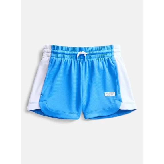 Athletic Works Girls Active Soccer Shorts, Size 4-18 | Walmart (US)