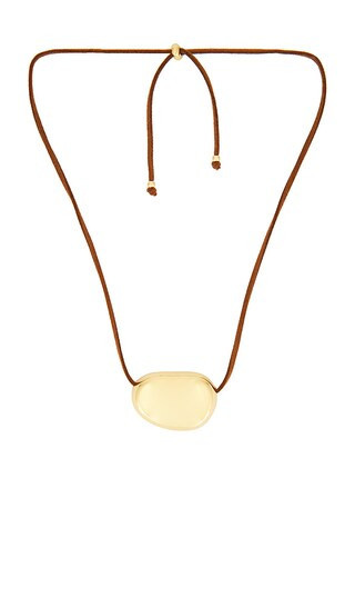 Lovers and Friends Ilara Necklace in Metallic Gold. | Revolve Clothing (Global)
