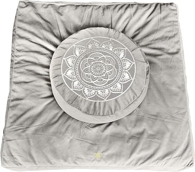 Florensi Meditation Cushion - Comfortable Floor Pillow - Traditional Tibetan Meditation Pillow wi... | Amazon (US)