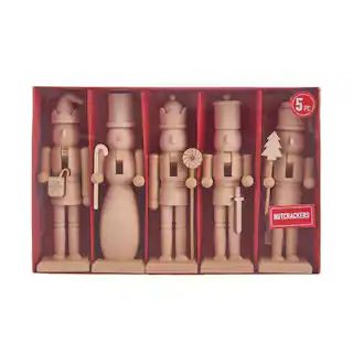 Unfinished Wood Nutcrackers Set by Make Market® | Michaels | Michaels Stores