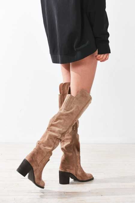 Jeffrey Campbell Raylan Over The Knee Boot | Urban Outfitters US