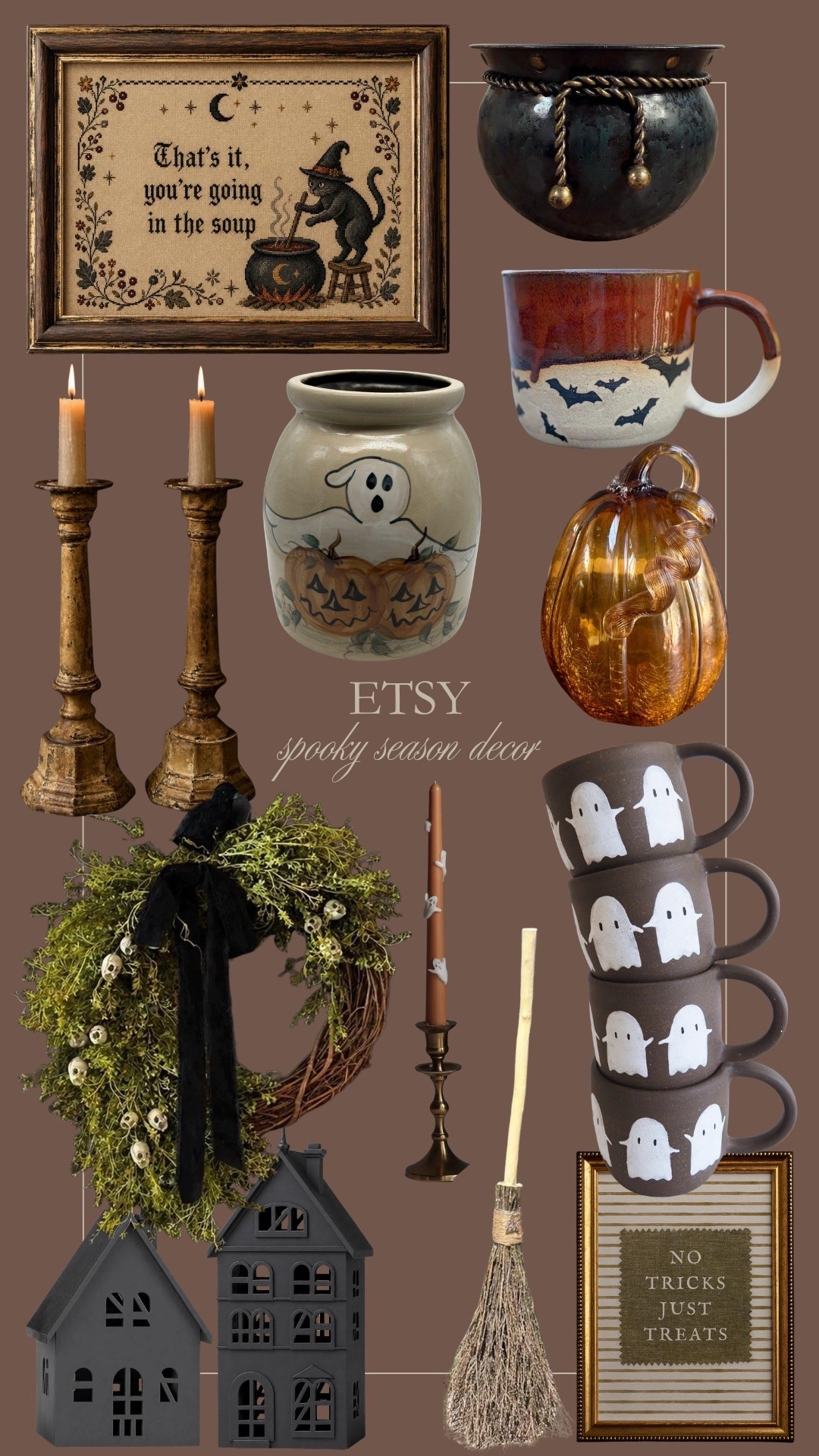 Etsy spooky season Halloween decor 🎃 So moody for a cozy Halloween vibe!

#LTKHome #LTKSeasonal