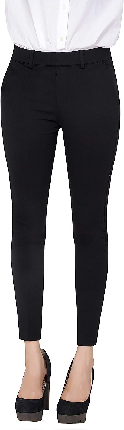 Marycrafts Women's Pull On Stretch Yoga Dress Business Work Pants | Amazon (US)