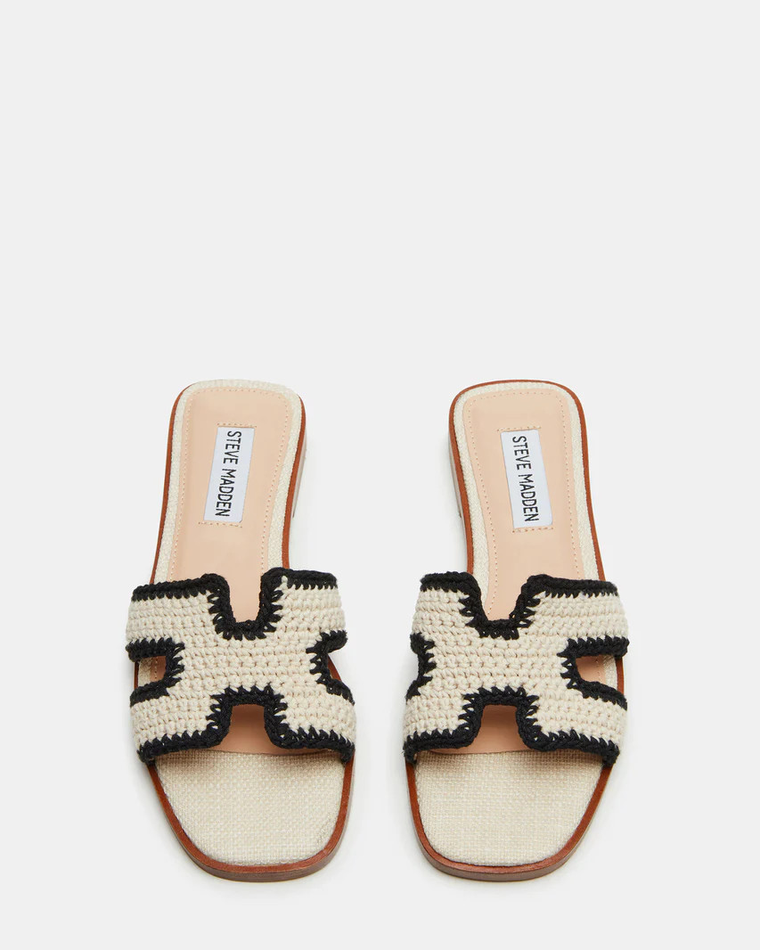 HADYN Cream Multi Sandal | Women's Designer Sandals | Steve Madden (US)