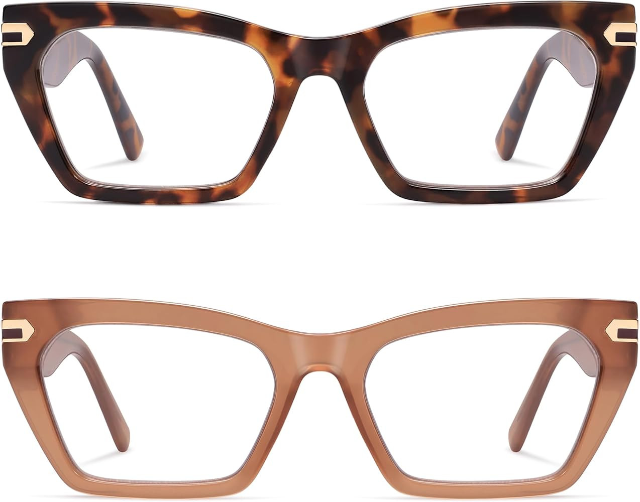 AMOMOMA Oversized Cat eye Reading Glasses for Women,Men,Men Blue Light Blocking Computer Readers ... | Amazon (US)