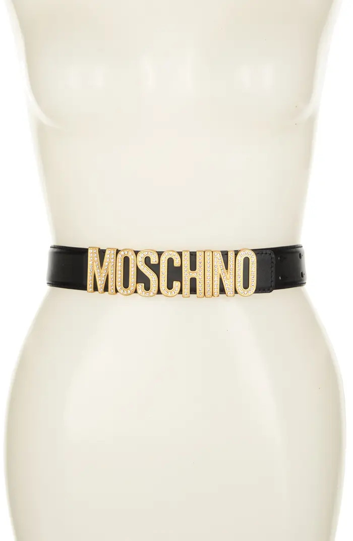 'Moschino' Leather Belt | Nordstrom Rack