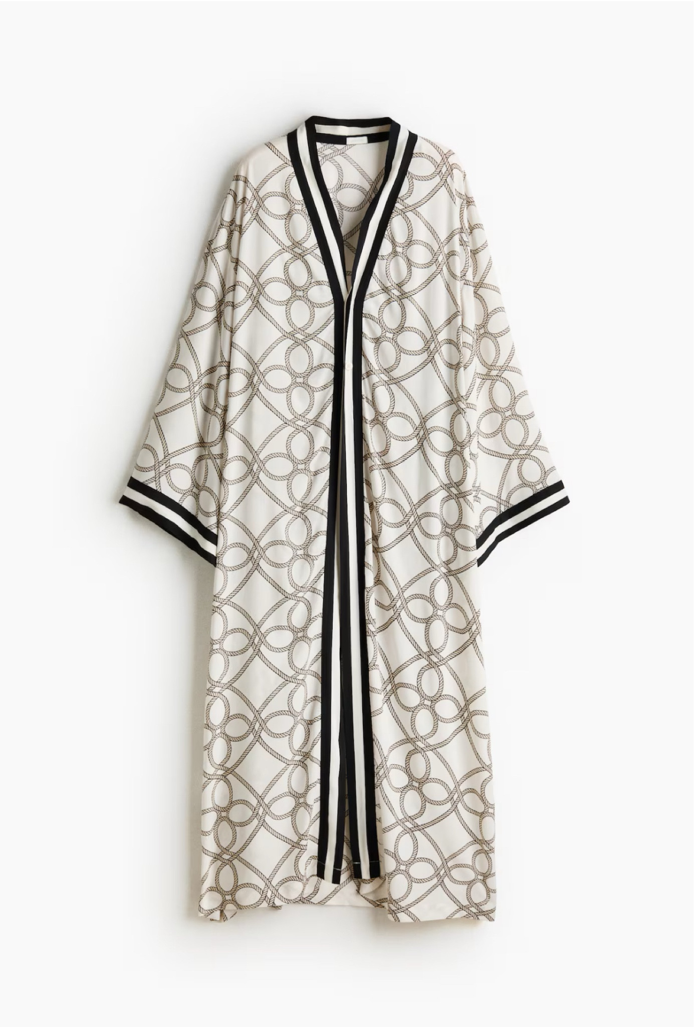 Black and white patterned caftan dress 

#LTKSeasonal