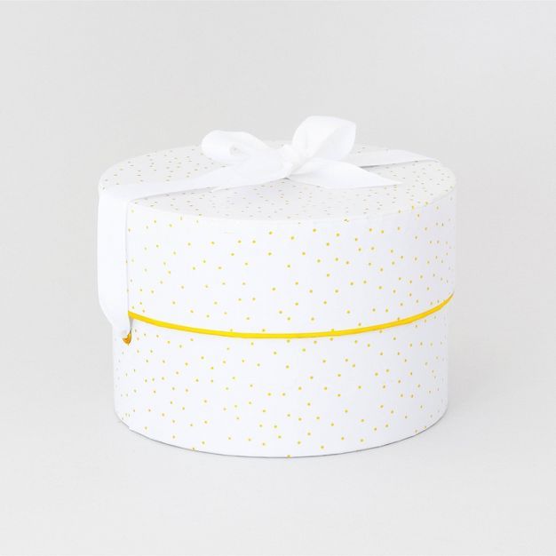 Small Round Box Gold Tiny Scatter Dot - Sugar Paper™ + Target | Target