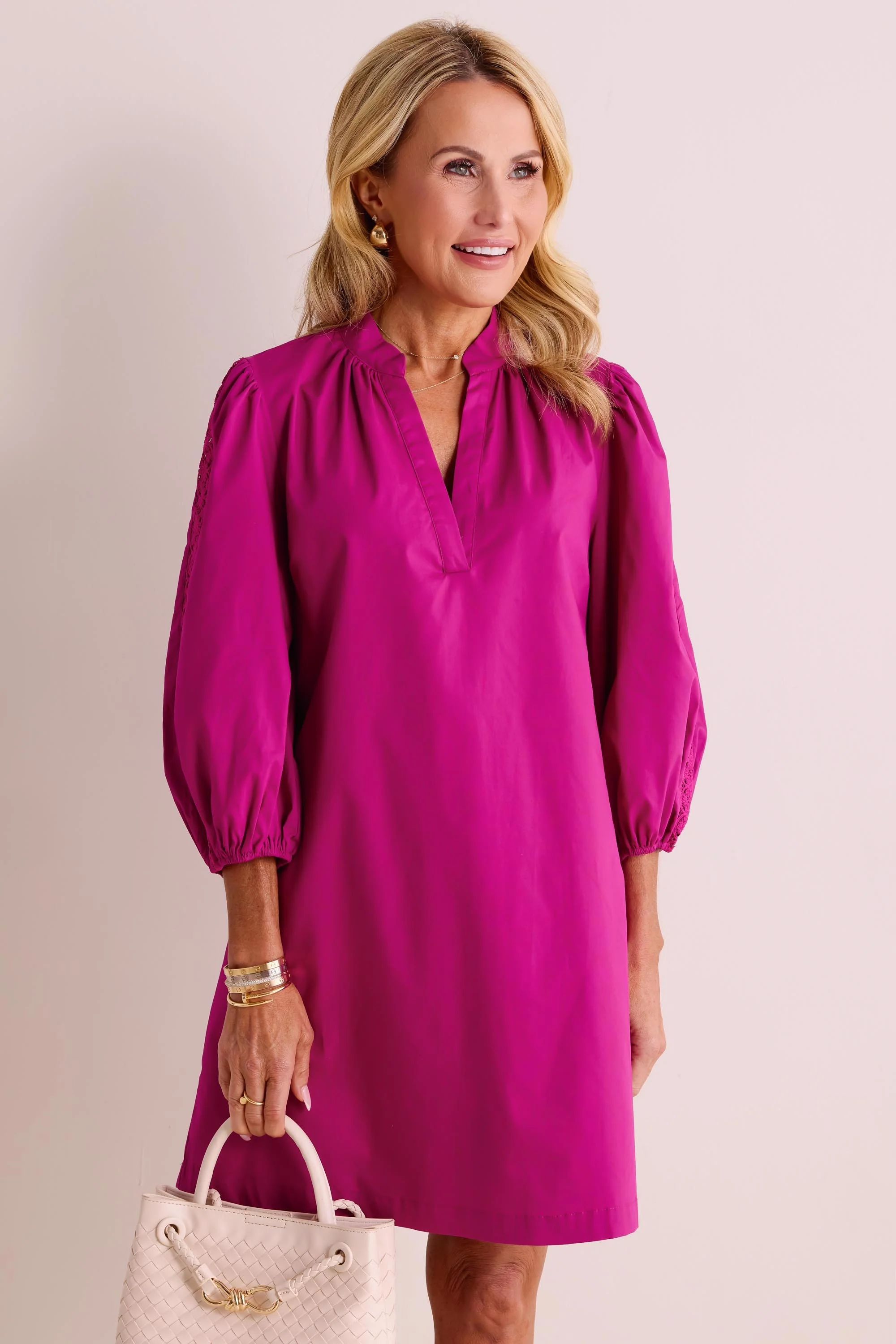 Keely Dress- Fuchsia | Avara