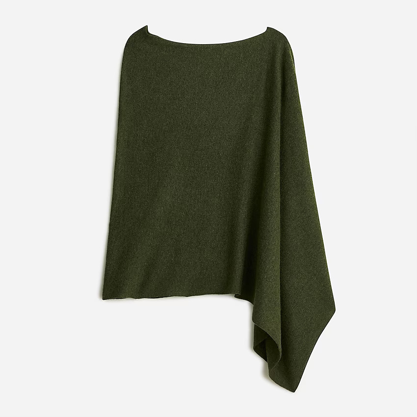 Cashmere-wool poncho | J. Crew US