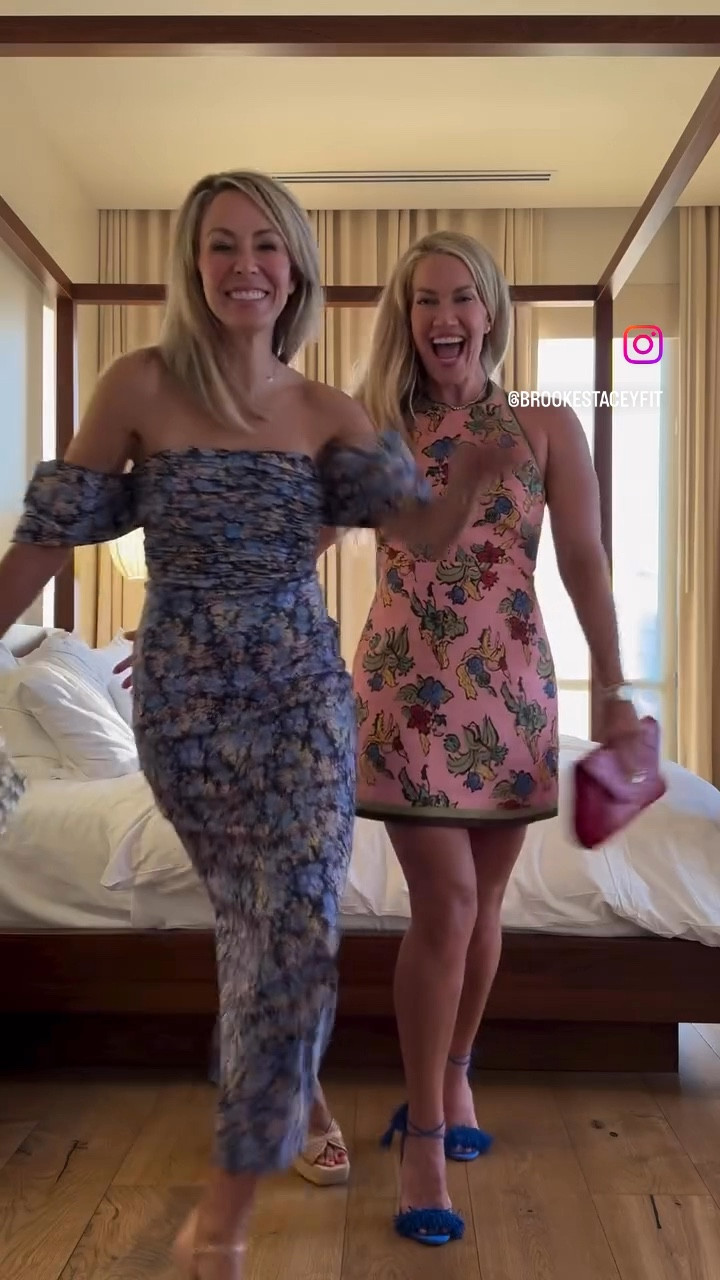 Charleston girls weekend! 
Floral dresses