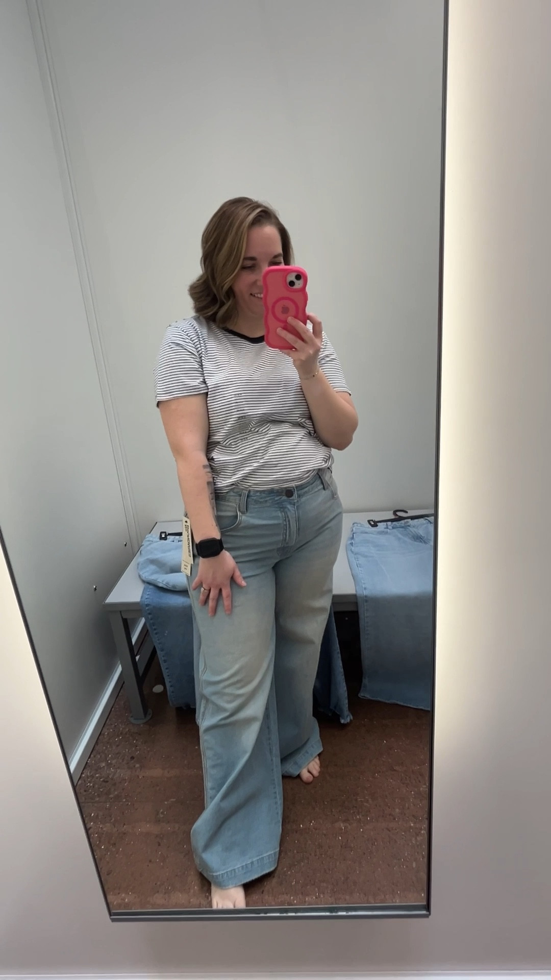 Midsize everyday casual outfit! Feel confident and hide the apron belly caused from the best blessings ever! 🫶🏼
Every piece straight from Walmart! 


#LTKmomlife #LTKootd #LTKMidsize