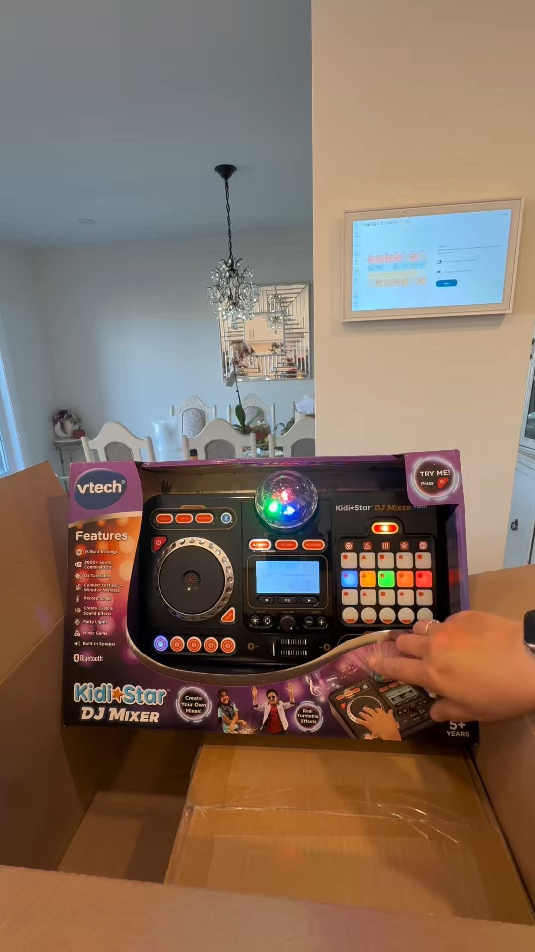 This VTech KidiStar DJ Mixer is such a win for kids who love music, dancing, and pressing ALL the buttons 🤣 Hours of entertainment and actually not annoying for parents… shocking, I know #LTKKids #LTKGiftGuide #KidsGifts #GiftIdeasForKids #LTKHoliday #HolidayGifts #AmazonFindsKids #KidsToys #HolidayToyGuide #LTKDealAlert #Toys2025 #GiftGuideForKids #KidsChristmasGifts

#LTKfamily #LTKkids #LTKgiftguide
