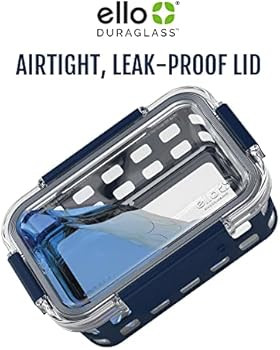 Ello Duraglass Glass Food Storage Meal Prep Containers - Glass Food Storage Meal Prep Bowls with ... | Amazon (US)