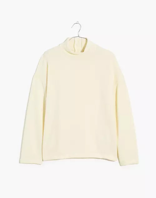 Mockneck Button-Back Top | Madewell