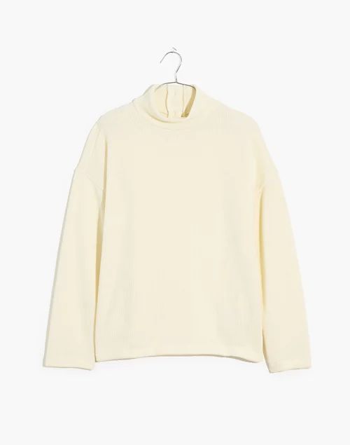 Mockneck Button-Back Top | Madewell