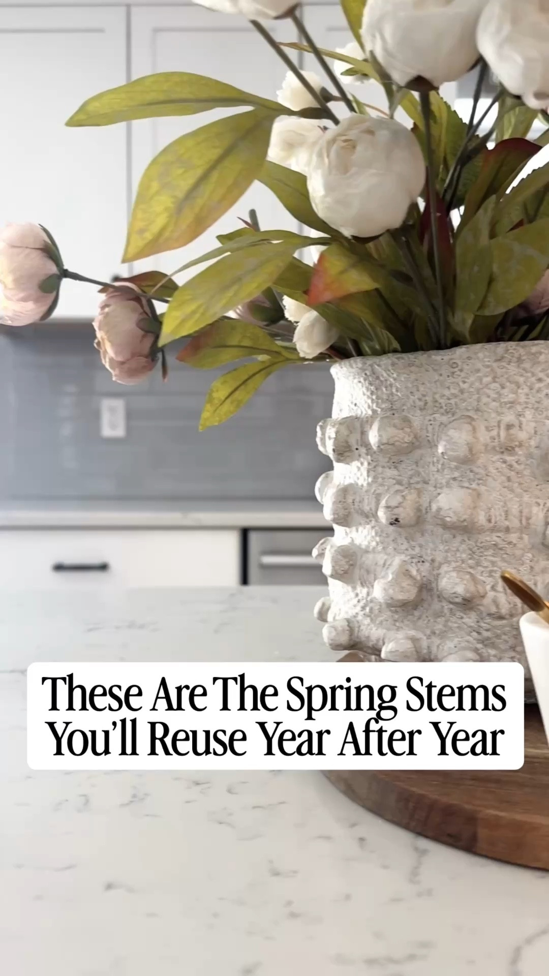 You all know I love a good timeless purchase that has staying power. And these stems are just that. I am very particular about the stems that I select and display in my home. These are the ones that I know will stand the test of time because of how realistic they look, and how well they are made. And the vases are the chefs kiss in these beautiful combinations.

🔗🛒 Comment “STEMS” for a DM with links to all the beautiful flower + vase combinations seen here. 

#LTKHome #LTKSeasonal