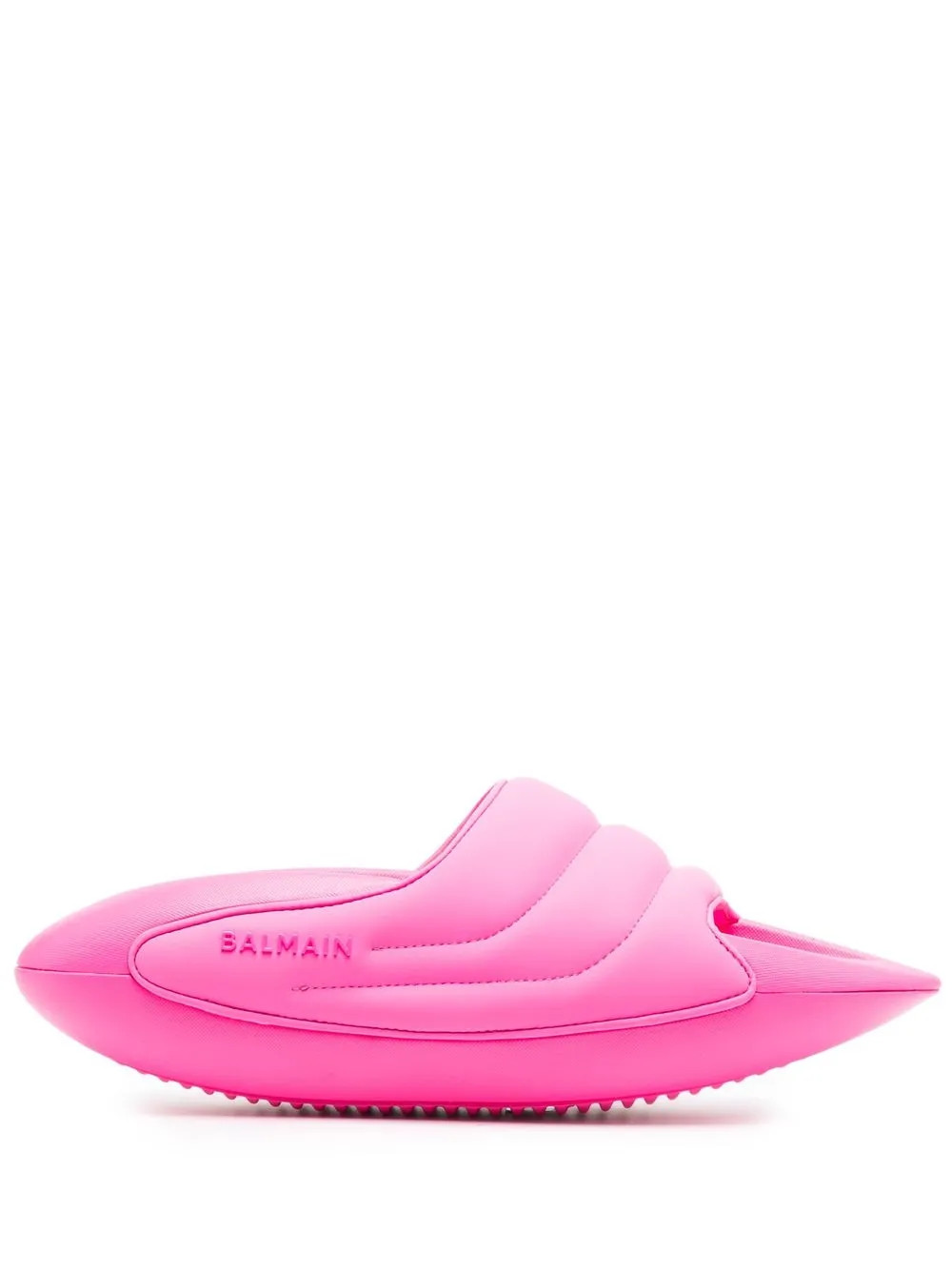 Balmain B-It-Puffy Sliders  - Farfetch | Farfetch Global