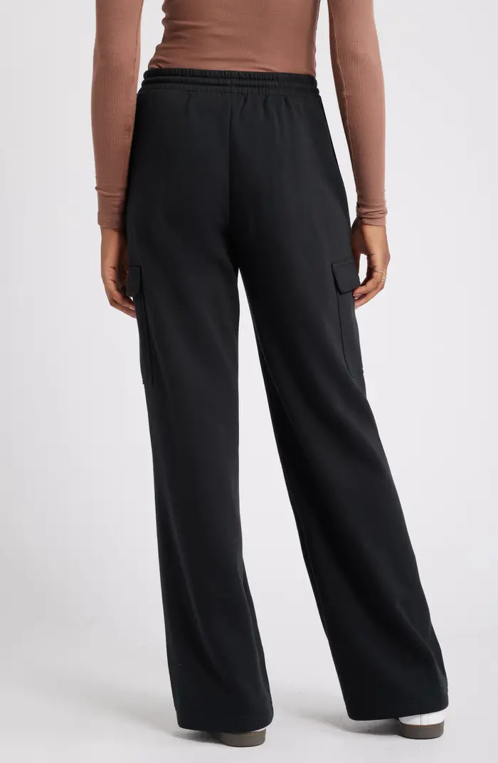 Baggy Wide Leg Cargo Sweatpants | Nordstrom