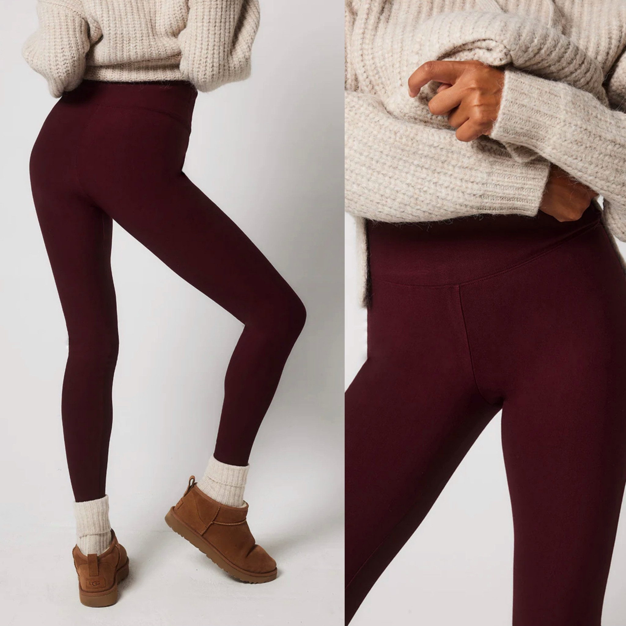 Just copped- The perfect winter leggings now back in burgundy 🍷 Also comes in Curve sizes. Us code: EDAOWOFASHION10 for money off 

#LTKautumn #LTKstyletip #LTKuk