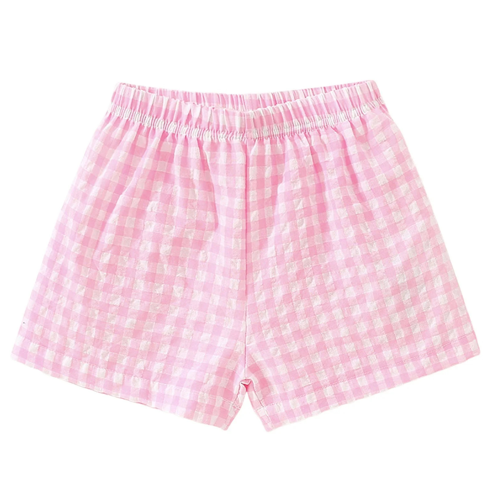 HCNTES Toddler Girl's Summer Knit Shorts with Pocket and Soft Elastic Waist for All-Day Wear,7-8 ... | Walmart (US)