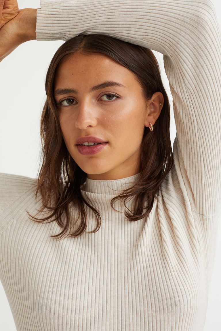 Rib-knit jumper | H&M (UK, MY, IN, SG, PH, TW, HK)