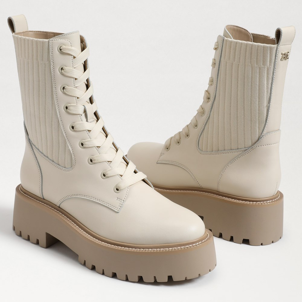 Evina Combat Platform Boot | Sam Edelman