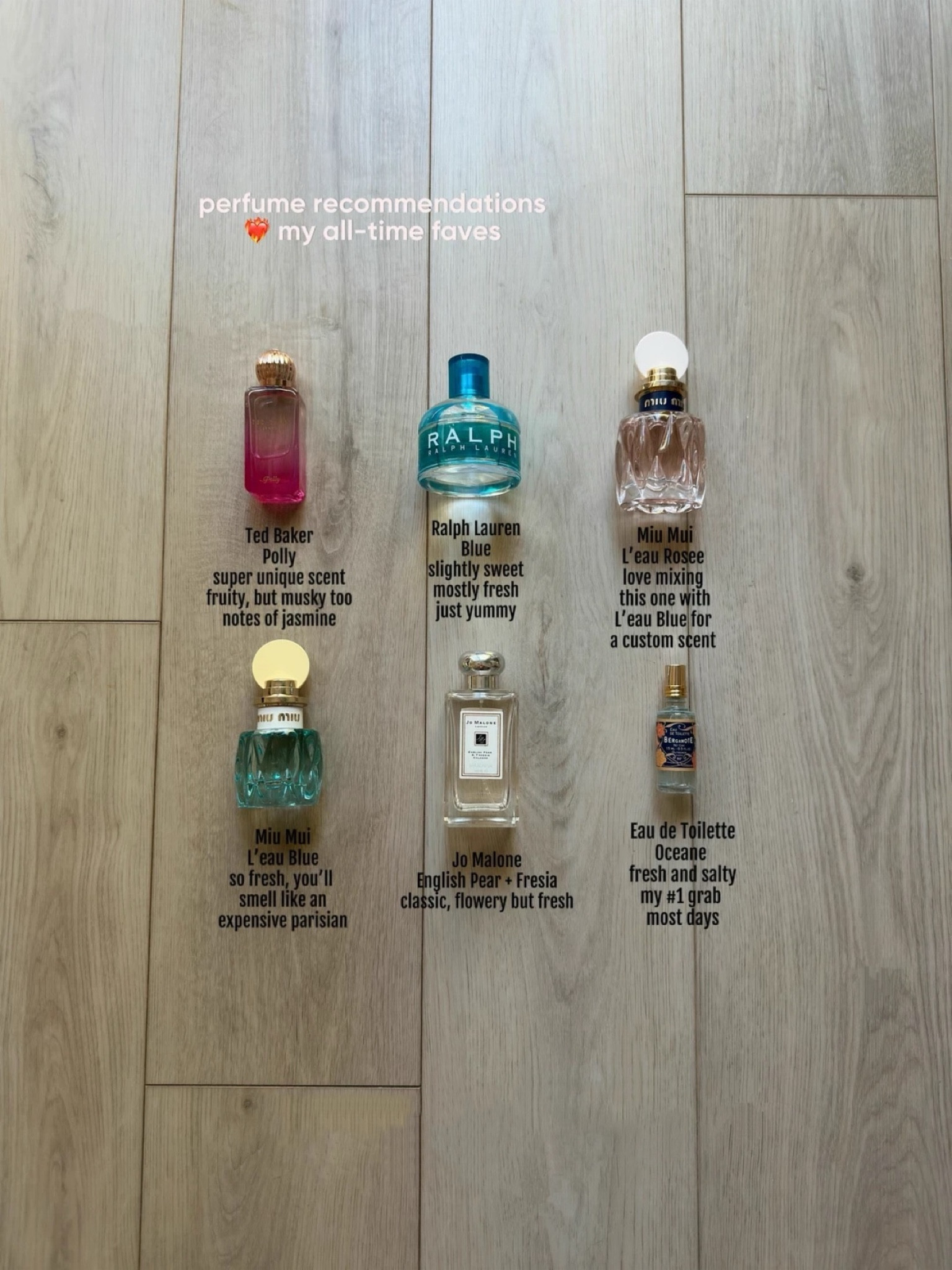 these are all of my go-to scents. 
 keep reading!
 when considering perfumes, I love something unique yet classic.
 all of these scents have super interesting notes that are fresh, light, but sometimes add a hint of spice or musk. I know musky scents can be taboo, but trust me, adding just a bit to an existing flowery or fresh scent, can make you smell really really expensive! 


#LTKbeauty #LTKstyletip