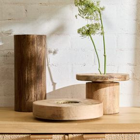 Ives Wood Vases | West Elm (US)