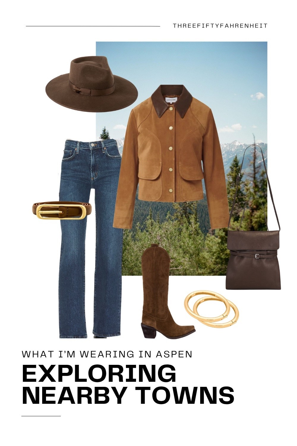 Planning my Aspen outfits! It’s about practical and functional pieces that are also fashionable like this suede jacket, dark wash denim, and #western accessories. #falloutfits #rancher #aspen

#LTKSeasonal #LTKautumn #LTKTravel