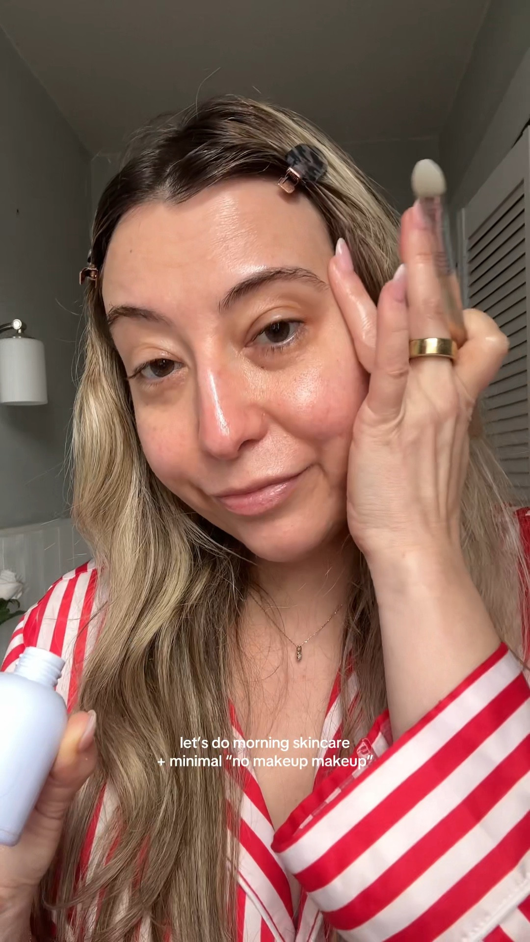 GRWM morning skincare routine and natural no makeup makeup look 

#LTKmorningroutine #LTKBeauty #LTKgrwm