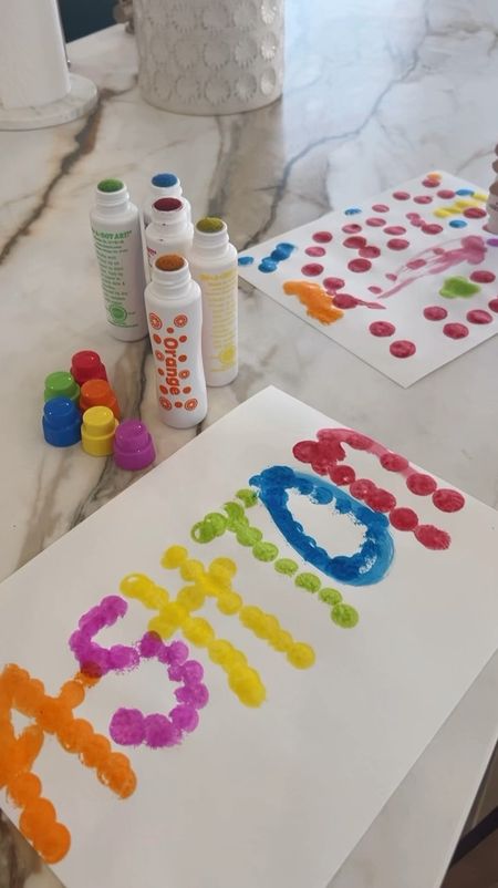 Toddler scented fun markers 
Toddler craft activities 



#LTKKids