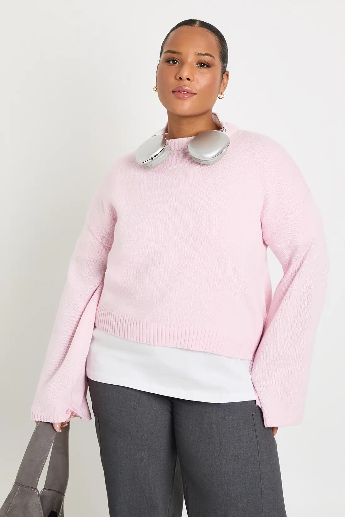 Plus Crew Neck Jumper | Boohoo.com (UK & IE)