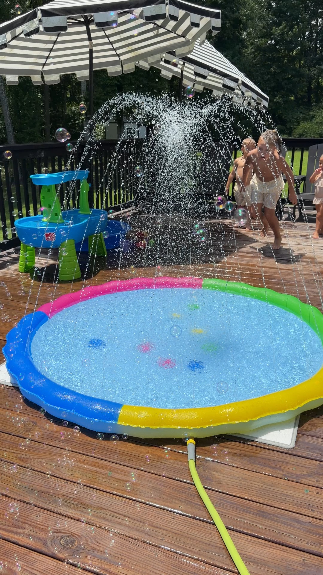 One of the best Amazon purchases we’ve made this summer! ☀️ This $40 splash pad has kept the kids entertained for hours. If you’re looking for an easy way to keep little ones cool and active, I can’t recommend it enough.

summer essentials // splash pad // backyard fun // kids activities // outdoor toys // Amazon finds // summer with kids // toddler activities // backyard play // mom favorites // family fun // affordable Amazon finds // outdoor summer fun