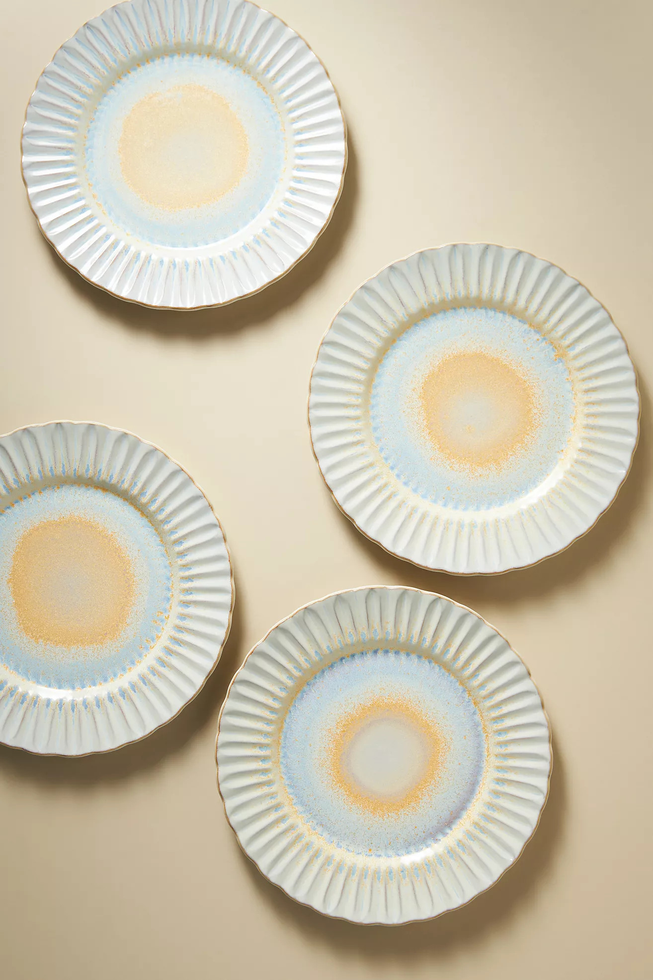 Costa Nova Cristal Dinner Plates, Set of 4 | Anthropologie (US)