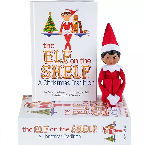 The Elf on the Shelf®: A Christmas Tradition Book & Brown-Eyed Girl Scout Elf | Kohl's