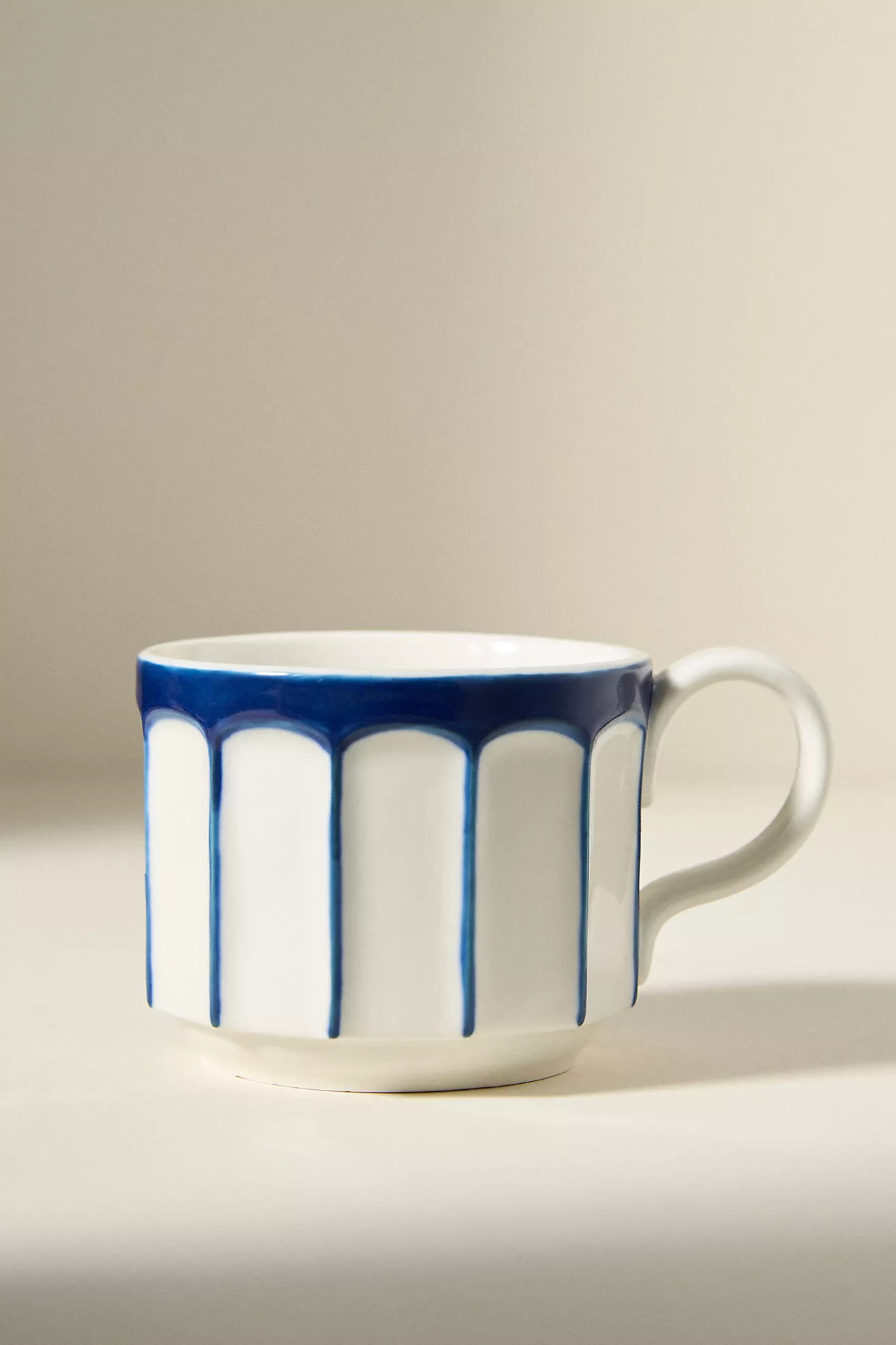 The Latte Stoneware Mug: Boulevard Edition | Anthropologie (US)