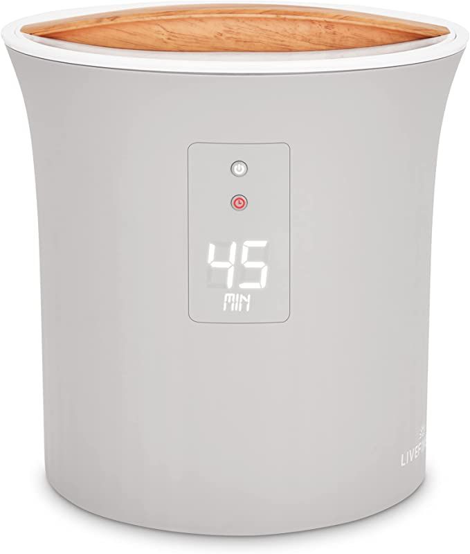 Live Fine Towel Warmer | Bucket Style Luxury Heater with LED Display, Adjustable Timer, Auto Shut... | Amazon (US)