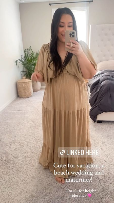 The prettiest boho maxi for Spring and Summer! 

I’m wearing a Large but I could of sized down to a Med. I’m typically a XL and I’m 5’4 for reference 

Spring Outfit
Easter Outfit
Vacation Outfit
Wedding Guest Dress
Beach casual garden wedding guest dress
Maternity
Travel Outfit
Baby shower dress
Maxi dress
Curvy girl maxi dress
Over 40 and curvy 

#LTKmidsize #LTKover40 #LTKplussize
