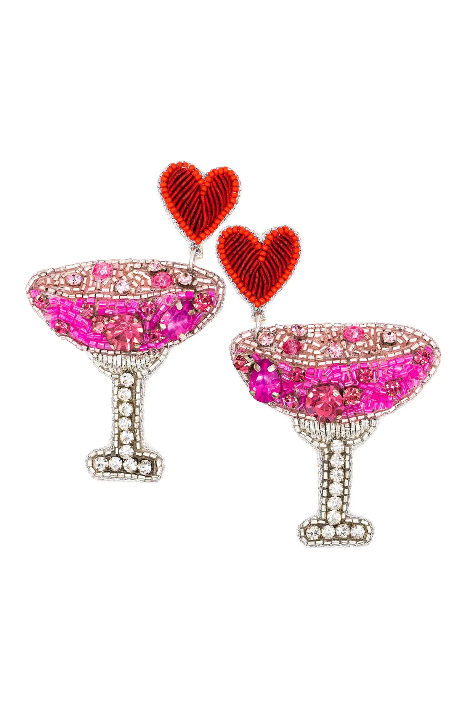 Allie Beads Love Cocktail Earrings | Nordstrom | Nordstrom