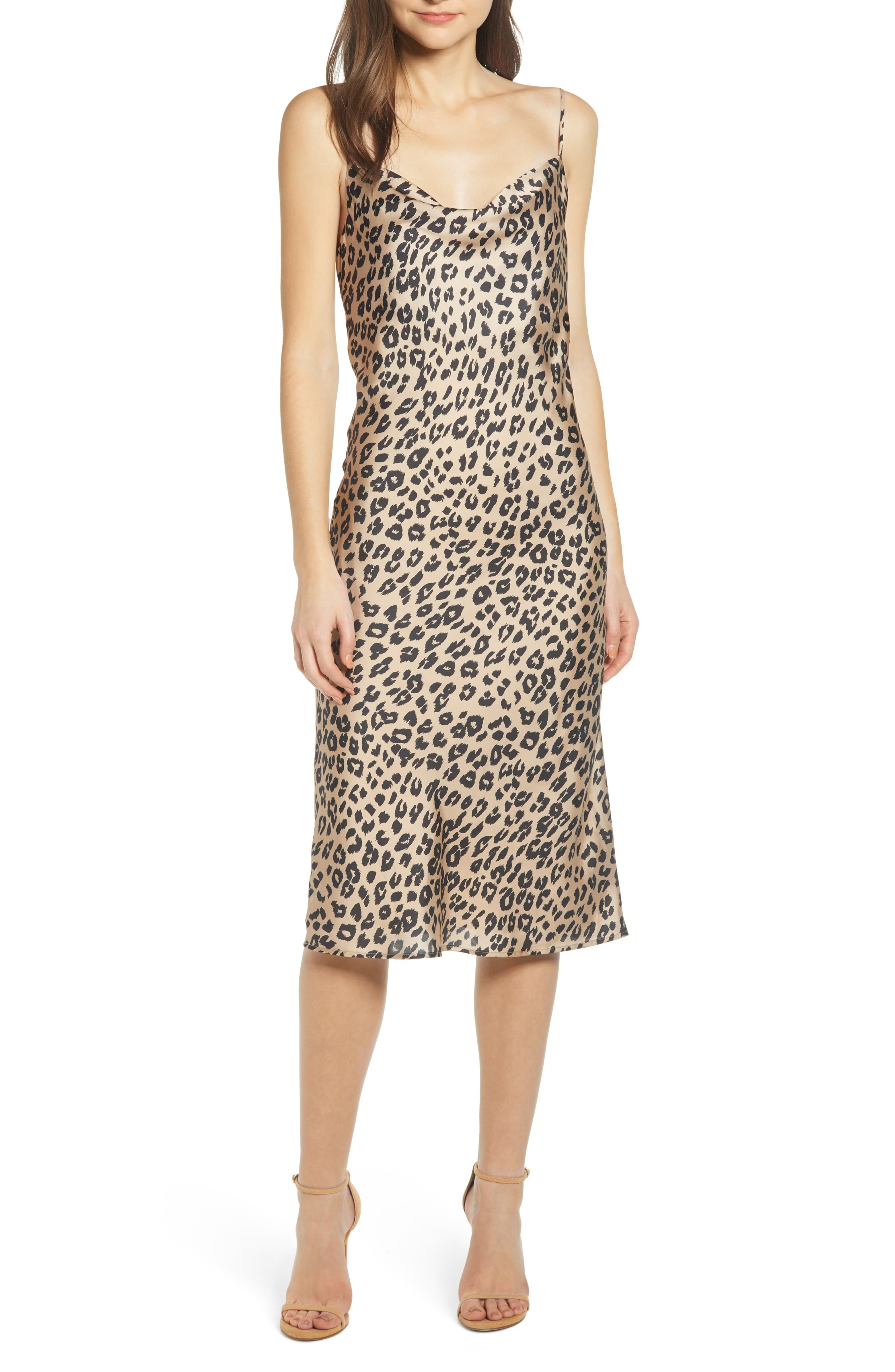 Leopard Cocktail Slipdress | Nordstrom