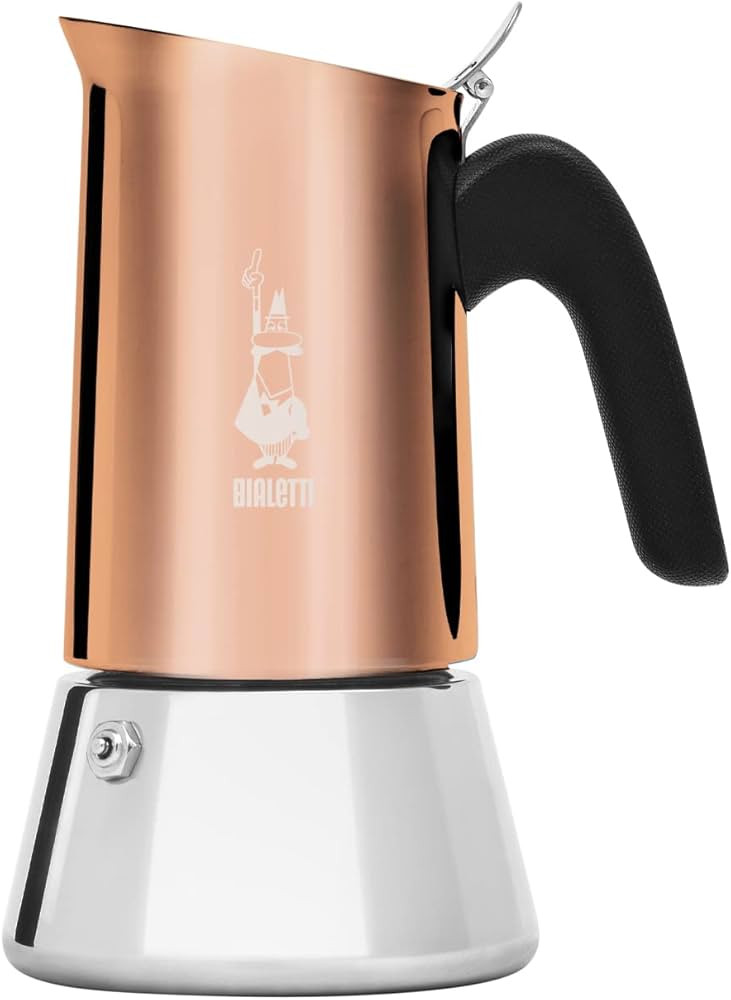 Bialetti - New Venus Induction, Stovetop Coffee Maker, Suitable for all Types of Hobs, 18/10 Stee... | Amazon (US)