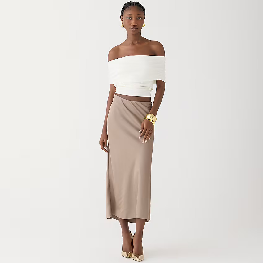 Gwyneth slip skirt | J. Crew US