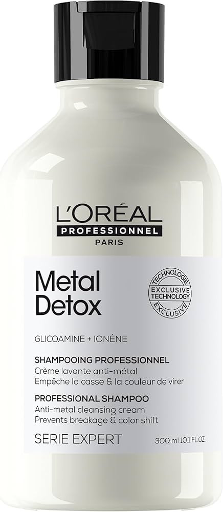 L’Oréal Professionnel Metal Detox Clarifying Shampoo, Prevent Breakage & Colour Fade from hard... | Amazon (UK)