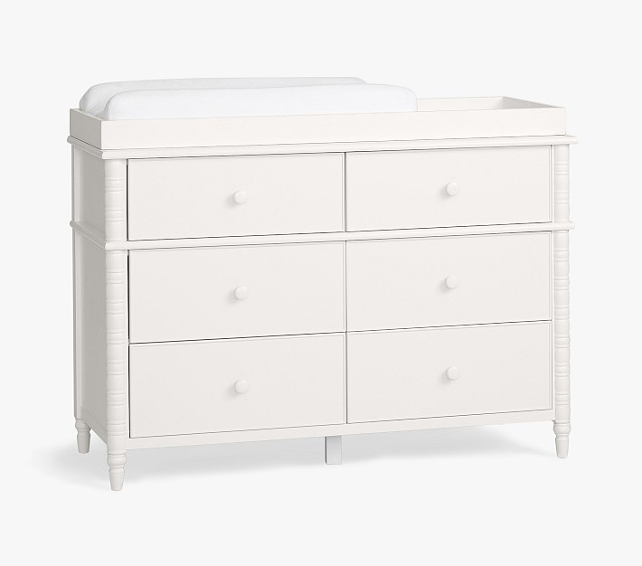 Elsie 6-Drawer Dresser & Topper Set (49w x 20d") | Pottery Barn Kids