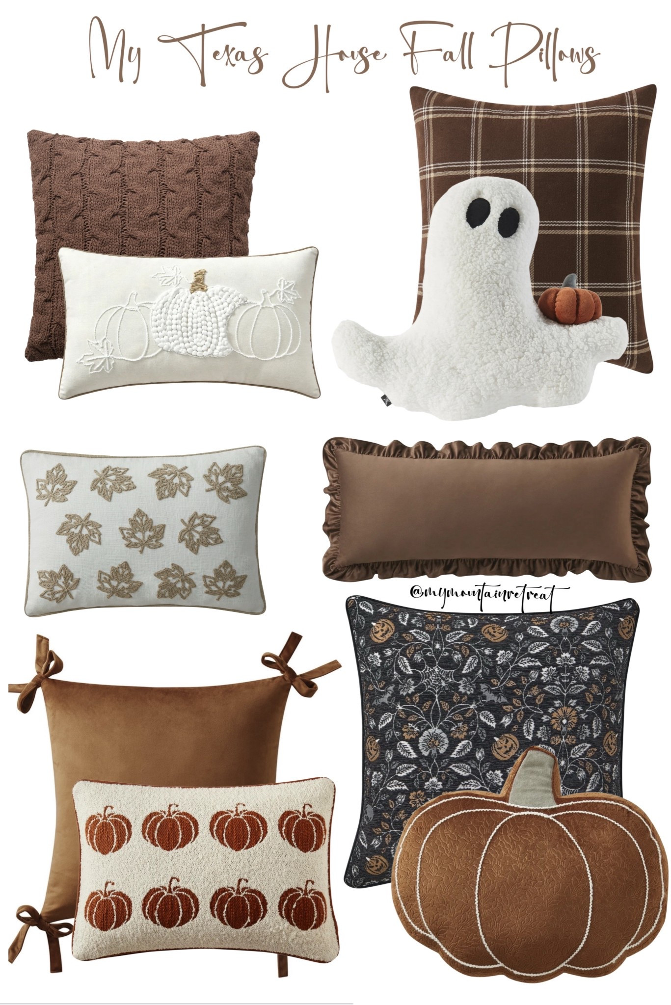 NEW at Walmart! My Texas House fall pillows 🤎🍂

#LTKHome #LTKSeasonal #LTKFindsUnder50