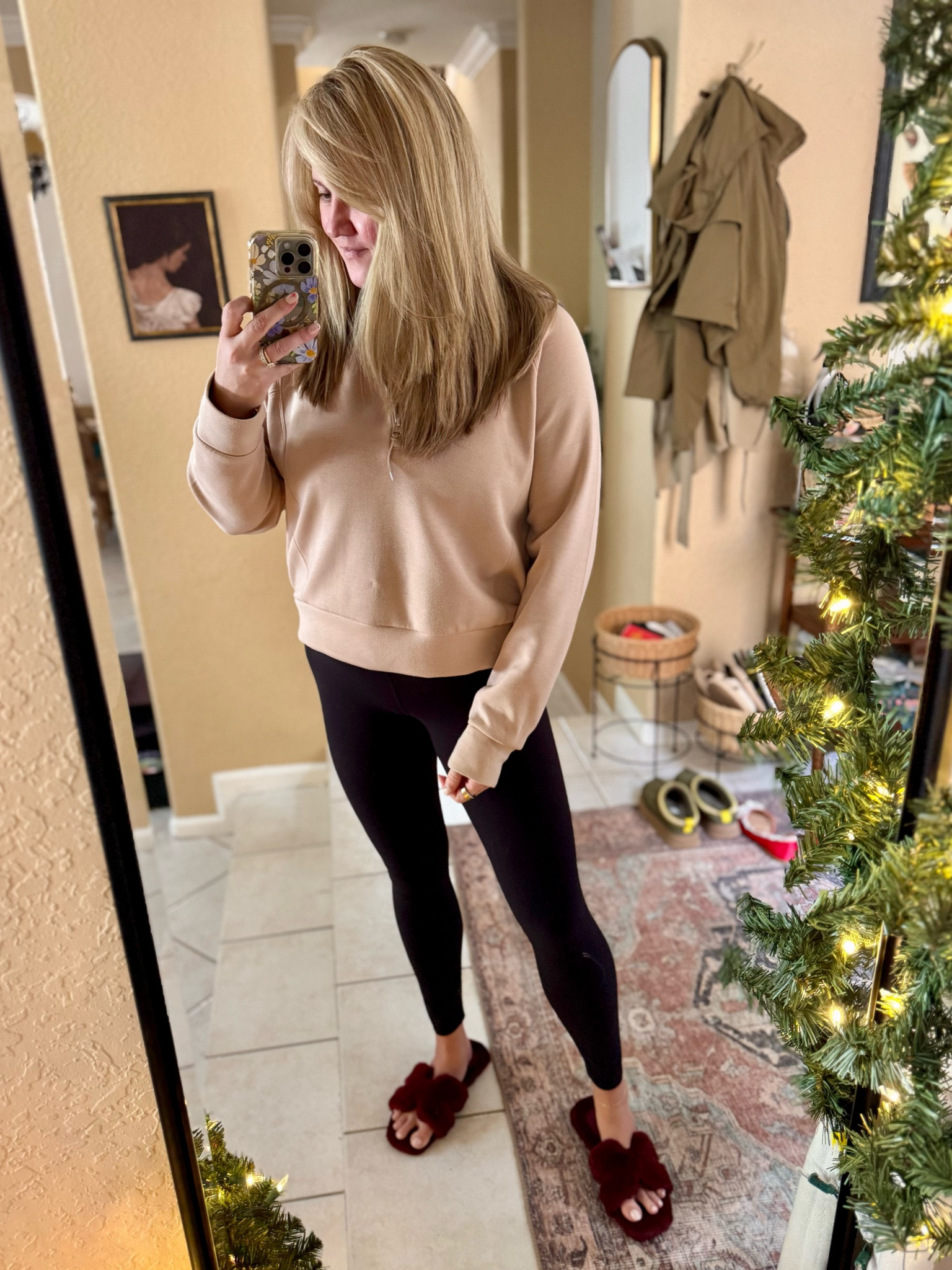 Travel outfit, WFH outfit, errand running outfit, you name it and this easy athleisure look does it (well sans the slippers if you leave the house)

#LTKGiftGuide #LTKFindsUnder100 #LTKMidsize