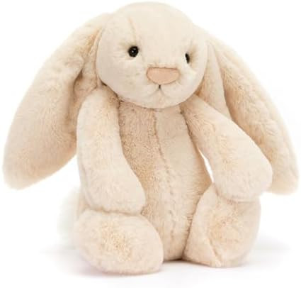 Jellycat Bashful Luxe Willow Bunny Stuffed Animal, Medium 12 inches - Rabbit & Bunny Plush Toy - ... | Amazon (US)