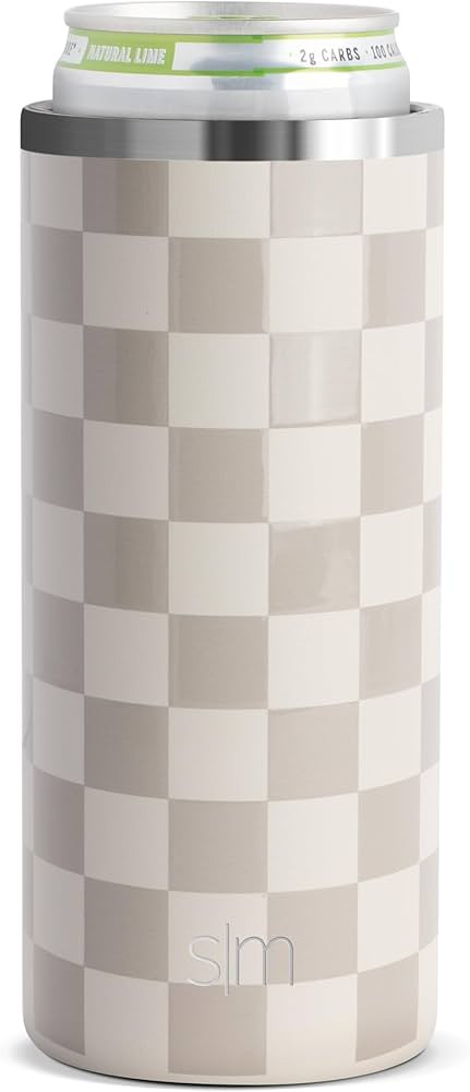 Simple Modern Skinny Can Cooler | Slim Insulated Stainless Steel Drink Sleeve Holder | Insulate S... | Amazon (US)